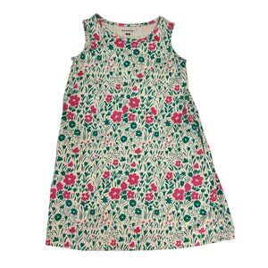 Marimekko Floral Cotton Sleeveless Dress 3-4